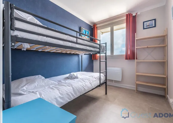 Apartmán L'amiral -500m Des Carres- Parking